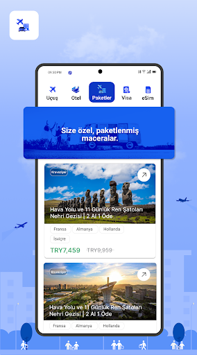 Uçuş Uygulaması - FareFirst ekran görüntüsü