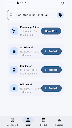 Kasir UMKM Praktis ekran görüntüsü