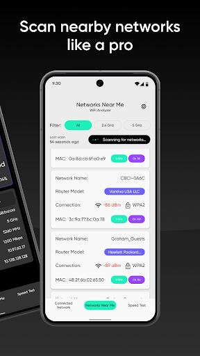 Wyze WIFI Analyzer ekran görüntüsü