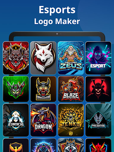 AI Esports Logo Maker ekran görüntüsü