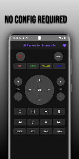 Remote for Fastway tv ekran görüntüsü