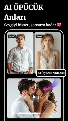 AI Öpücük&Sarılma Video -LitAI ekran görüntüsü