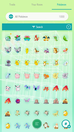 Pokémon HOME ekran görüntüsü