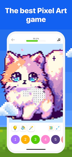 Pixel Color: Paint by Number ekran görüntüsü