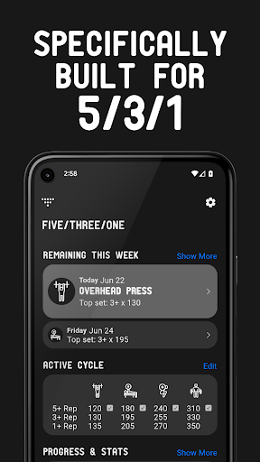 Five/Three/One - 531 Workouts ekran görüntüsü