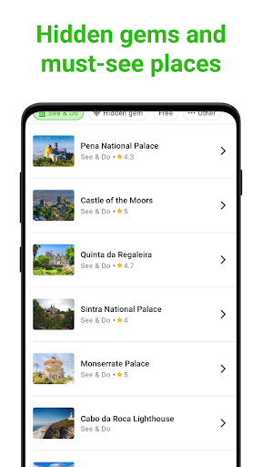 Sintra Tour Guide:SmartGuide ekran görüntüsü