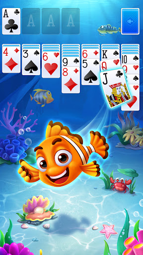 Solitaire - Fishland ekran görüntüsü