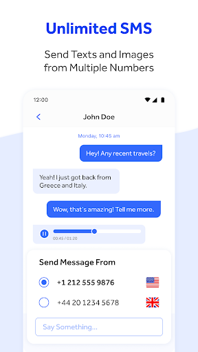 WePhone: WiFi Phone Call &Text ekran görüntüsü