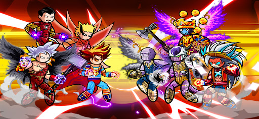 Stick Warrior SuperHero Dragon ekran görüntüsü