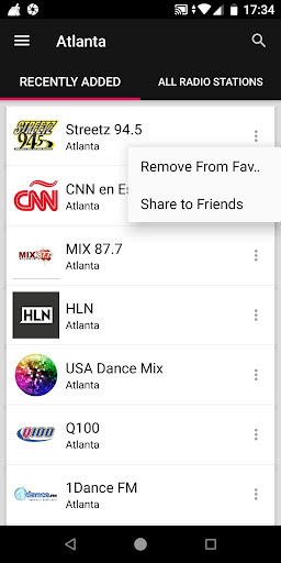 Atlanta Radio Stations - USA ekran görüntüsü