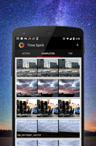 Time Lapse camera ekran görüntüsü