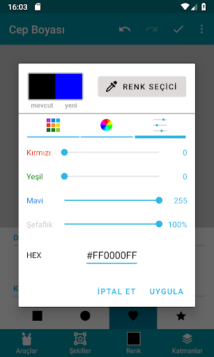 Pocket Paint: çiz ve düzenle! ekran görüntüsü