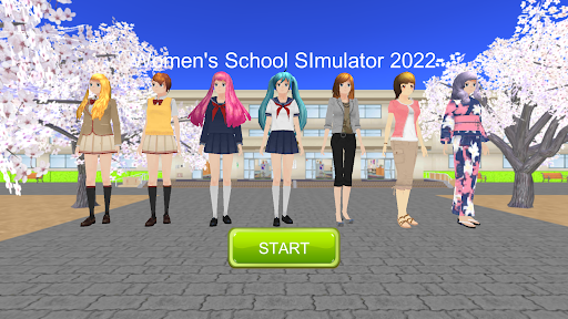 Women's School Simulator 2022 ekran görüntüsü