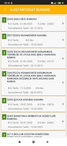 Ceza Muhakemesi Kanunu ekran görüntüsü