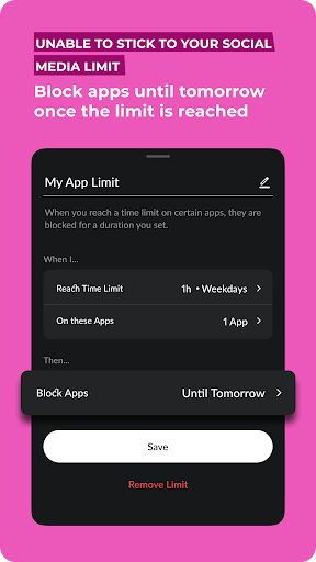 App Limit - Limit apps ekran görüntüsü