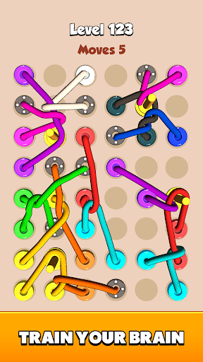 Color Tangled Rope 3D ekran görüntüsü