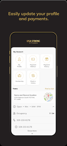 USA STRONG FITNESS ekran görüntüsü