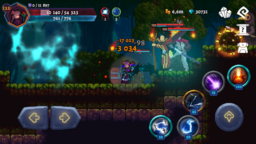 Darkrise - Pixel Action RPG ekran görüntüsü