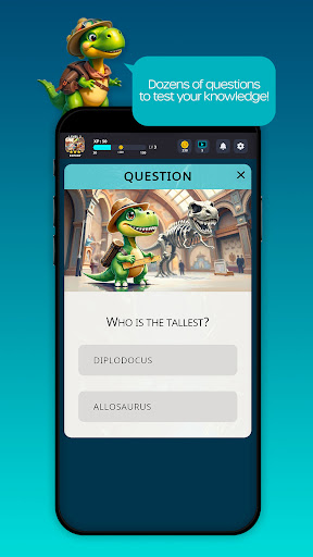 KidoQuiz: Dinosaurs! (Full) ekran görüntüsü