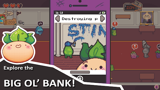Turnip Boy Robs a Bank ekran görüntüsü