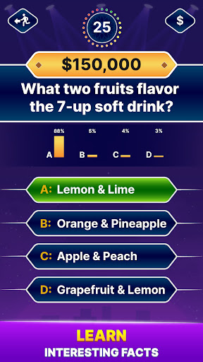 Millionaire Quiz: Trivia Games ekran görüntüsü