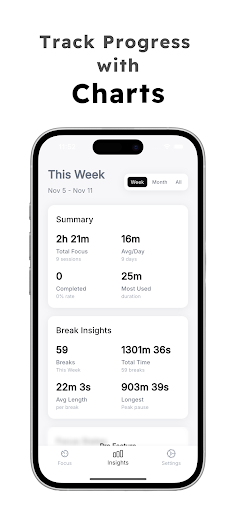 Focus Timer & Planner :FocusOn ekran görüntüsü