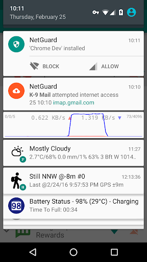 NetGuard - no-root firewall ekran görüntüsü