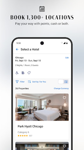 World of Hyatt: Book Hotels ekran görüntüsü