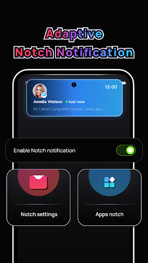 Adaptive Notch Notification ekran görüntüsü