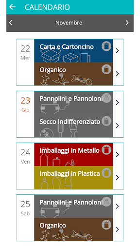 App Cittadino Tekneko ekran görüntüsü