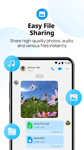 imo beta -video calls and chat ekran görüntüsü
