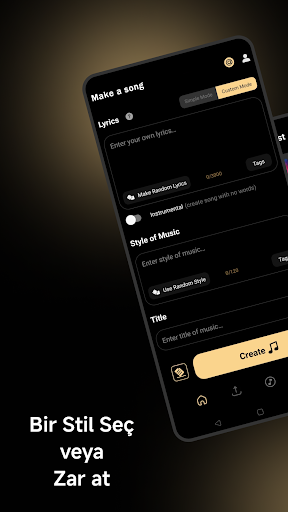 Music AI: Şarkı Oluştur ekran görüntüsü