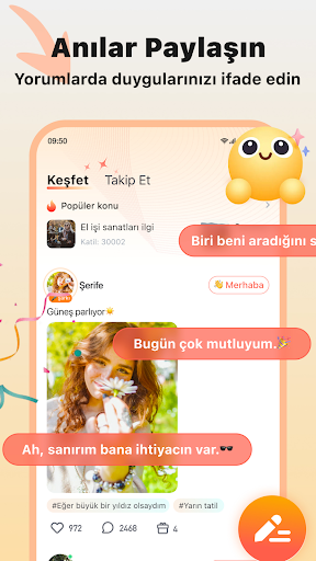 Saada - Sesli Sohbet Partisi ekran görüntüsü