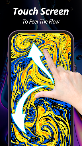 Live Wallpaper: Magic Fluid ekran görüntüsü
