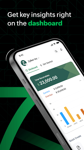 Billing Management - Zoho ekran görüntüsü