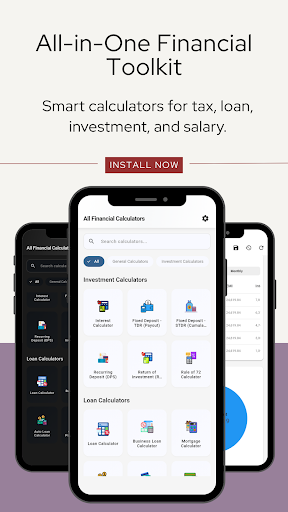 Financial Calculators ekran görüntüsü