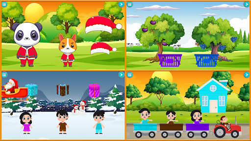 Shape Color Size Game for Kids ekran görüntüsü