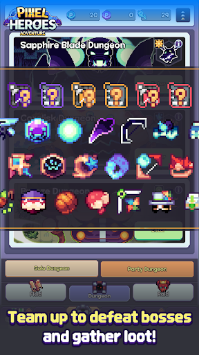 Pixel Heroes Adventure : MMO ekran görüntüsü