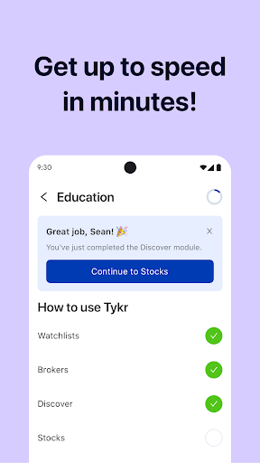 Tykr: Confident Investing ekran görüntüsü