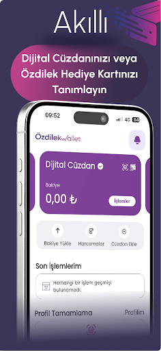 ÖzdilekWallet ekran görüntüsü