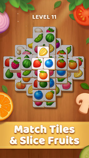 Matching Mahjong: Fruit Splash ekran görüntüsü