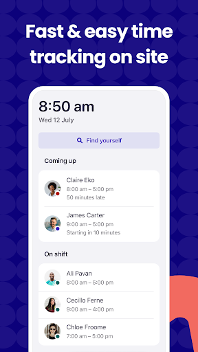 Deputy Time Clock ekran görüntüsü