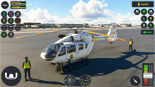 Real Helicopter Simulator ekran görüntüsü