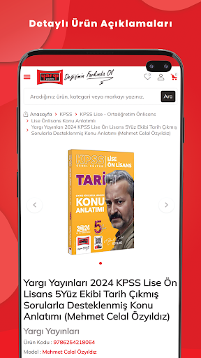 Yargı Yayınevi ekran görüntüsü