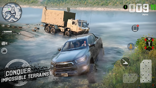 4x4 Jeep Driving Sim Game 3D ekran görüntüsü