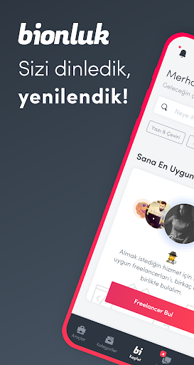 Bionluk - Yetenekli Freelancer ekran görüntüsü