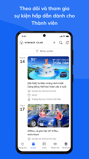 VinFast Club ekran görüntüsü