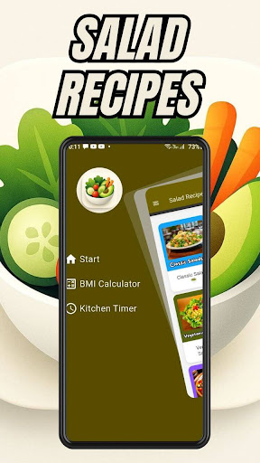 Salad Recipes ekran görüntüsü