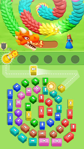 Save the Girl: Dragon Puzzle ekran görüntüsü
