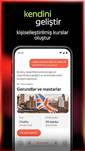 yandex ai: türkçe yapay zeka ekran görüntüsü